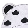 Load image into Gallery viewer, Kids Baby Infant Black White Cloud Game Play Mat Crawling Pad Carpet, Dia.95cm