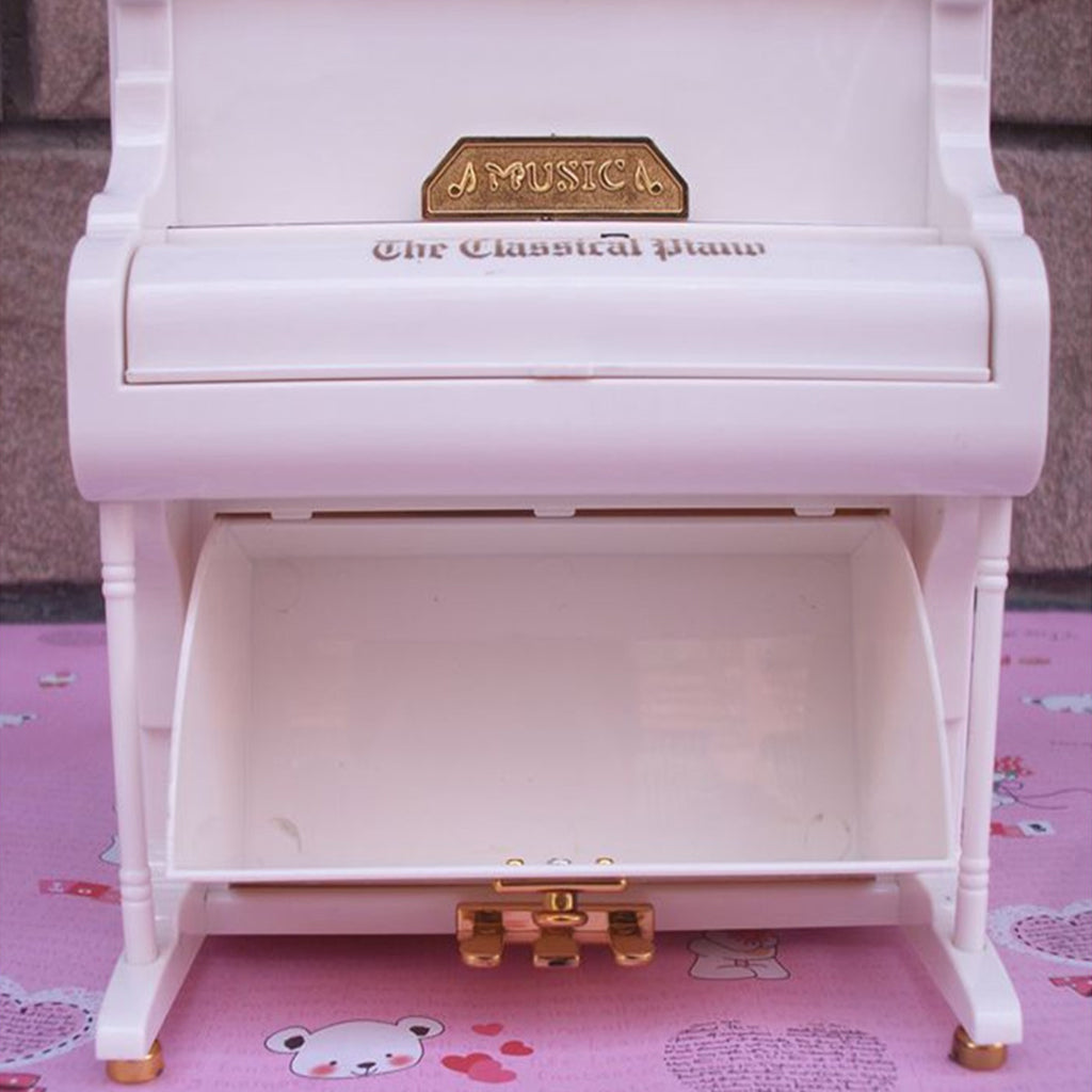 Vertical Piano Ballet Rotation Girl Music Box Xmas Birthday Gifts Home Decor