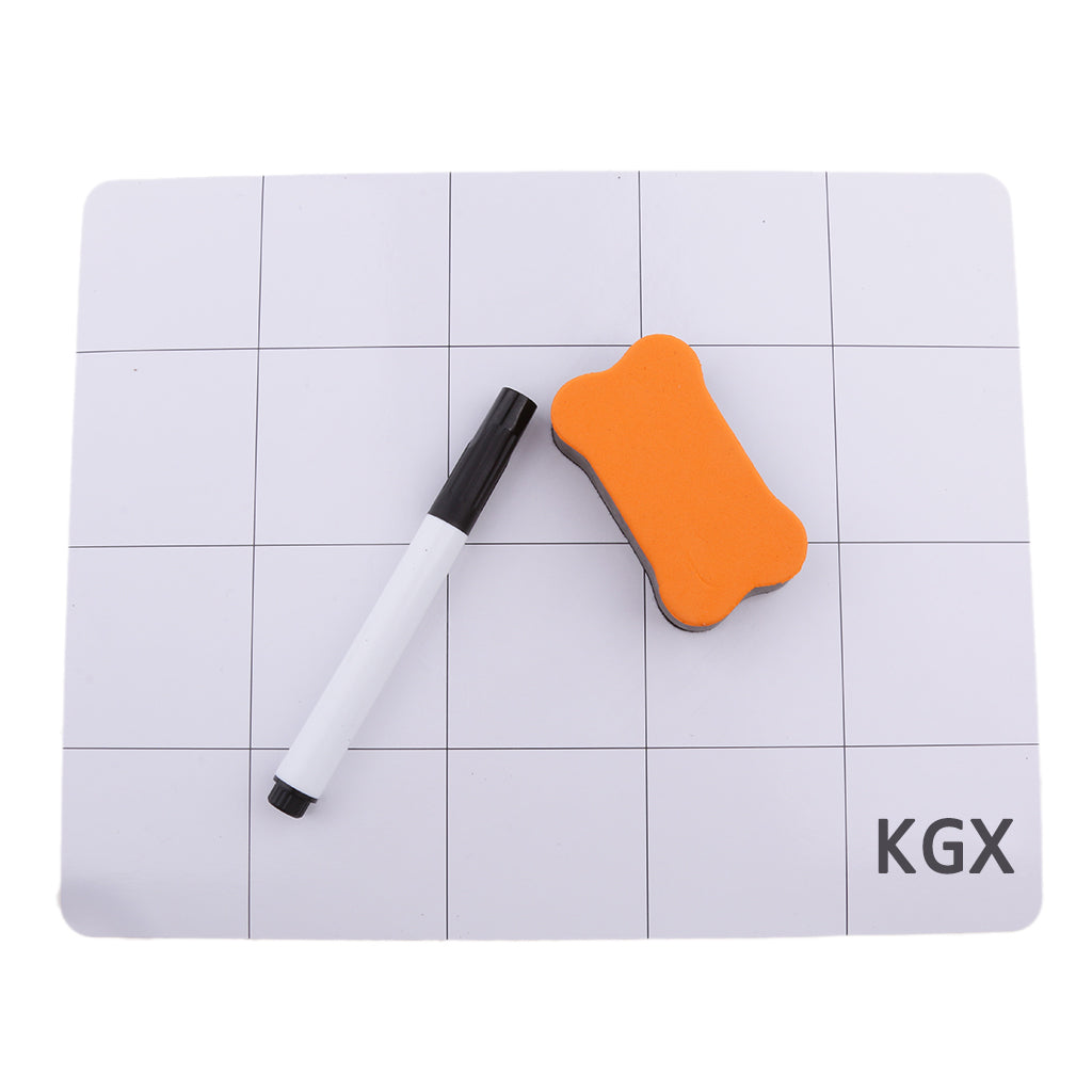 Unviersal Magnetic Screw Chart Mat Repair Guide Pad Tool Screw Parts Holder + Marker Pen + Eraser Kit for iPhone 5 6 7 8 300x250mm