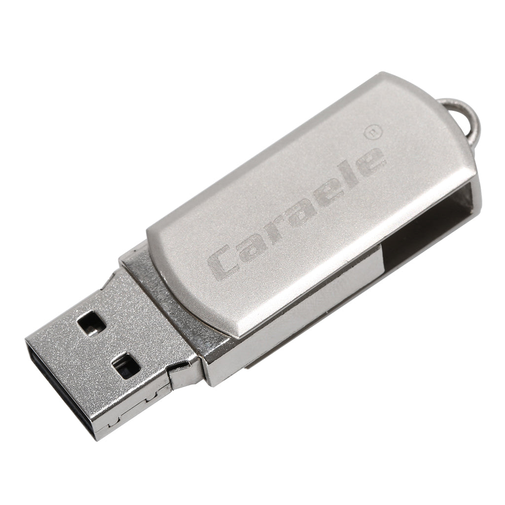 64GB USB 2.0 Flash Drive Memory Stick Fold Storage Thumb Pen Swivel Design Silver