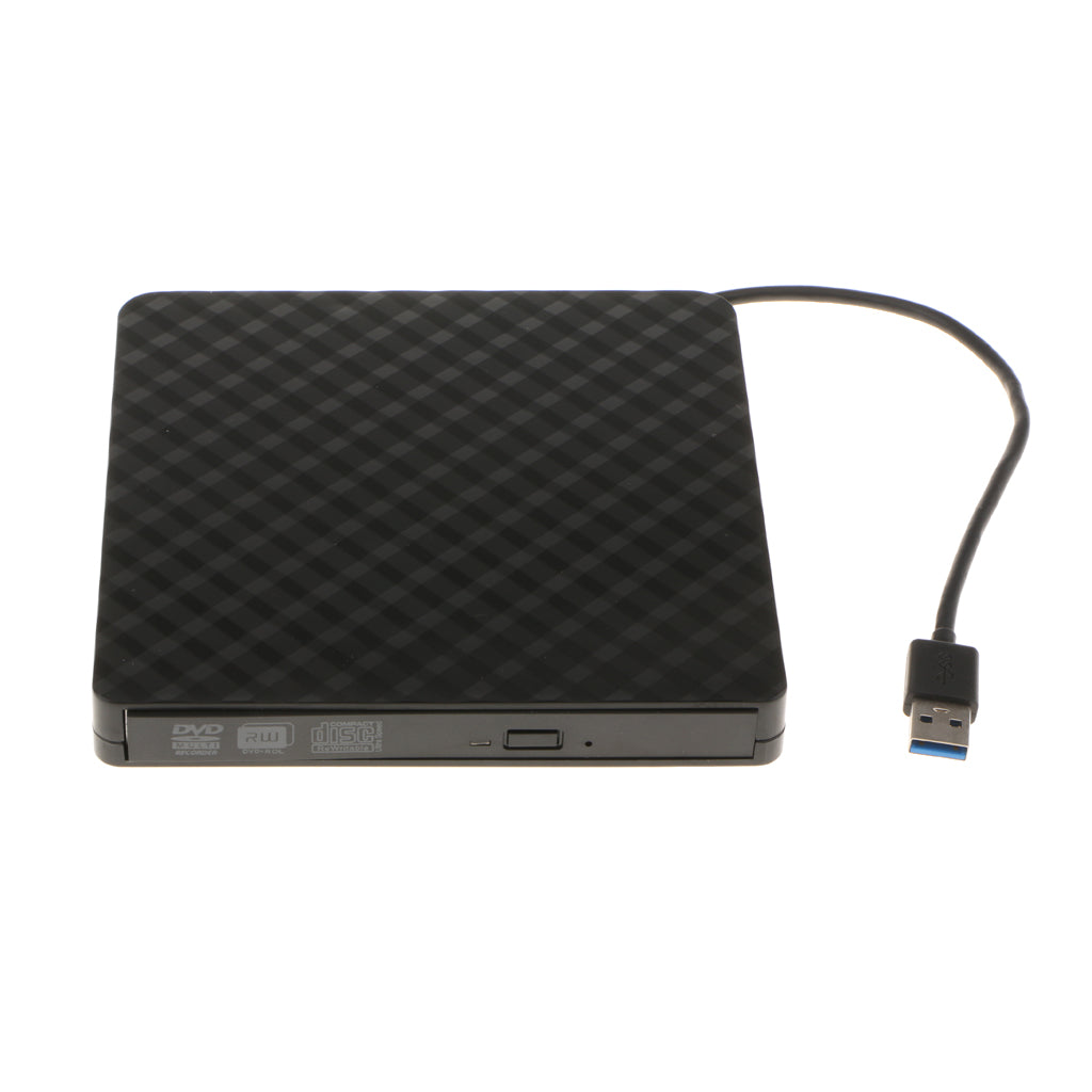 External USB3.0 DVD ROM Super Driver CD Burner for PC Desktop Plug and Play