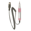 Professional Electric Nail Art Drill Bits Handpiece Manicure Machine Pen Handle Replacement Hand Piece Pink