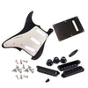 Full Set Pickguard Accs Screws Tone Volumn Knobs Pickup Covers for ST Guitar