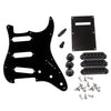 Full Set Pickguard Accs Screws Tone Volumn Knobs Pickup Covers for ST Guitar