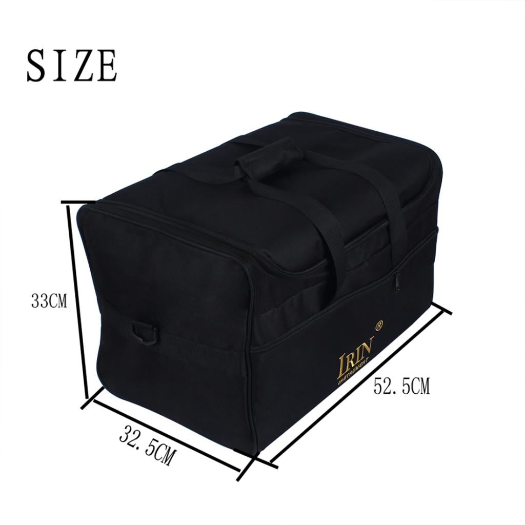 Carry Shoulder Cajon Storage Bag Container Box Drum Soft Case Black