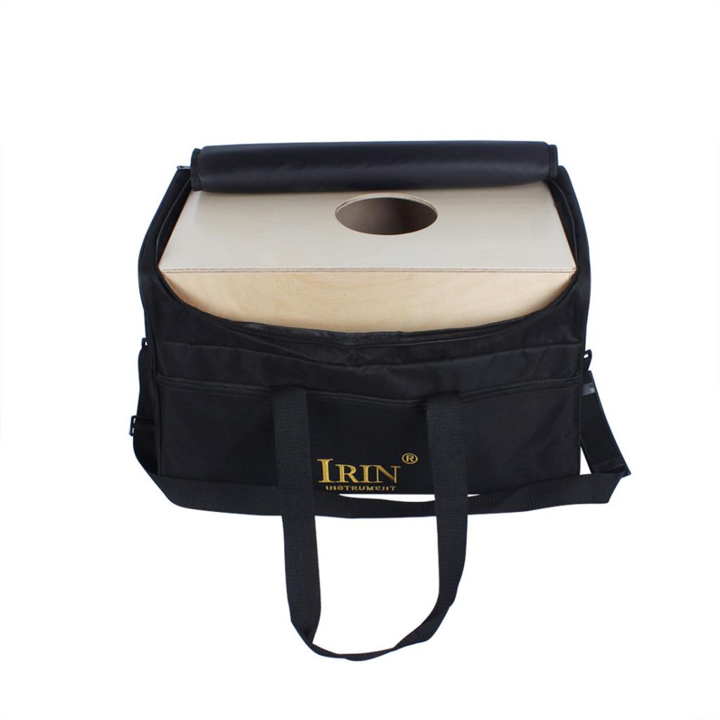 Carry Shoulder Cajon Storage Bag Container Box Drum Soft Case Black