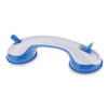 Easy Installation Bathroom Shower Support Tub Grip Suction Cup Safety Grab Bar Handrail Handle Disability Aid Blue