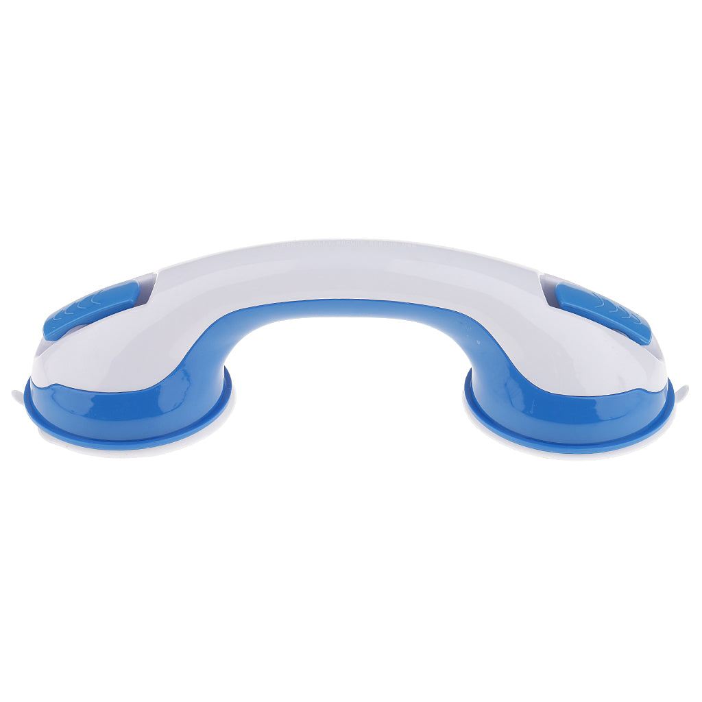 Easy Installation Bathroom Shower Support Tub Grip Suction Cup Safety Grab Bar Handrail Handle Disability Aid Blue