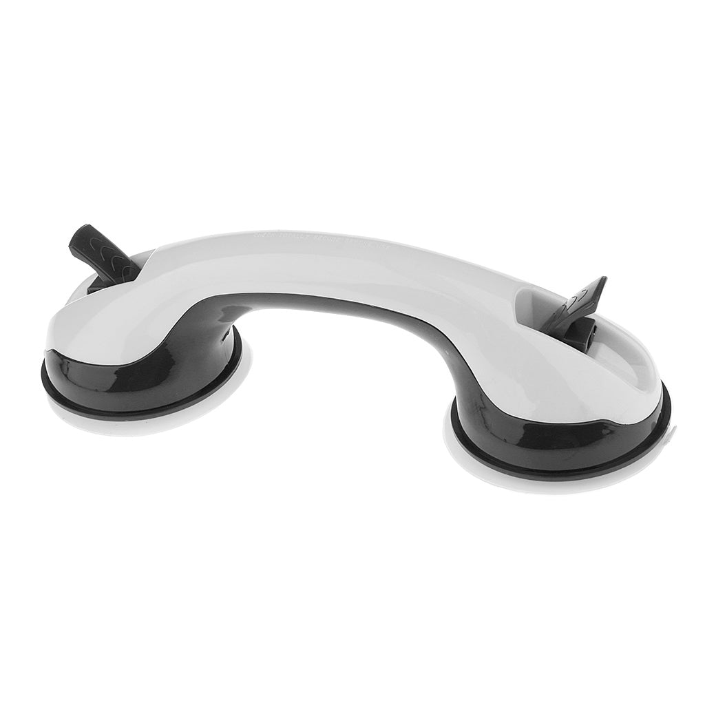 Easy Installation Bathroom Shower Support Tub Grip Suction Cup Safety Grab Bar Handrail Handle Disability Aid Black