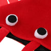 Load image into Gallery viewer, Sea Life Sea Animal Funny Red Crab Plush Adult Party Dressing Up Christmas Cosplay Warm Costume Hat