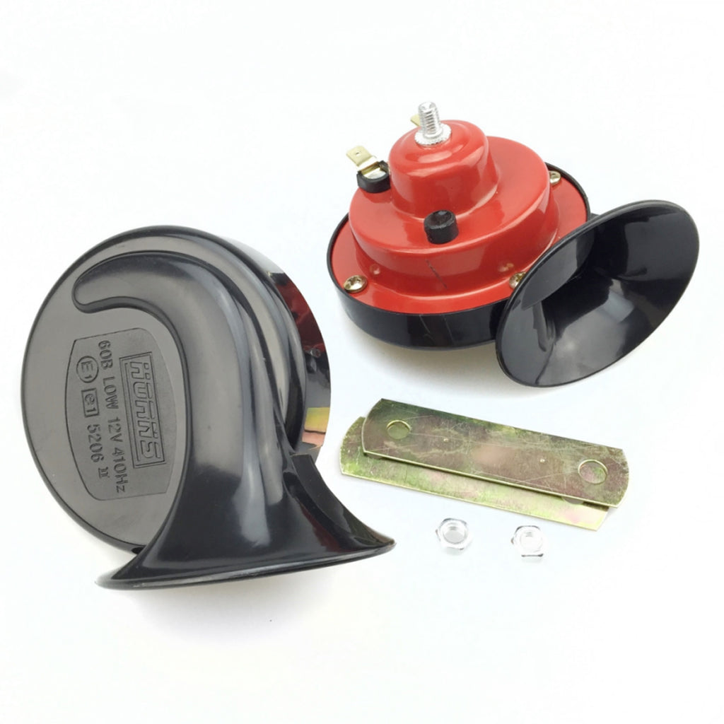 12V Snail Horn Air Horn Double Tone Waterproof Super Loud Car Modified Kit