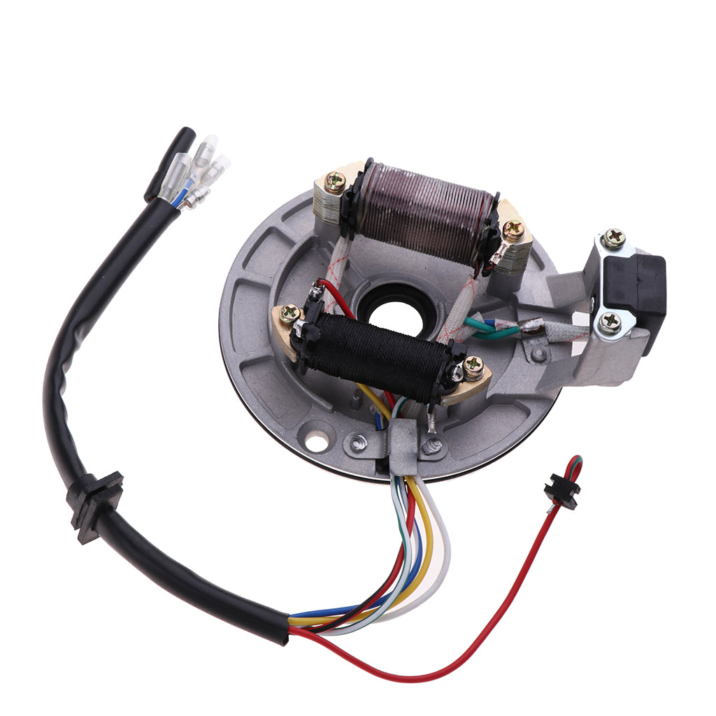 ATV Quad STATOR IGNITION MAGNETO PLATE for 110cc 2 Coil