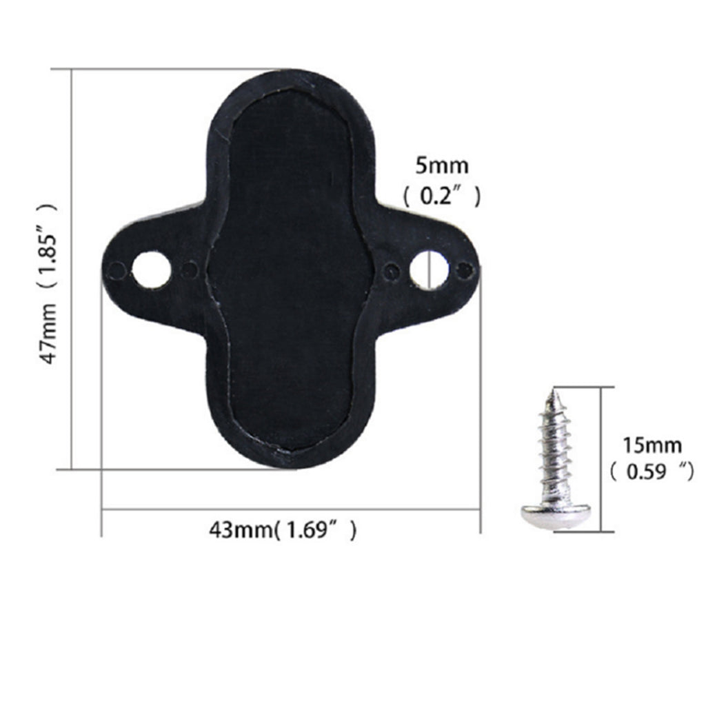 Red & Black Junction Block Power Post Set Insulated Terminal Stud 8mm Ring for Marine Boat Yachts Car Truck RV