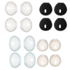 16x Compatible for AirPods Earphone Cover Anti-Slip Silicone Soft Replacement Sport Earbud Tips