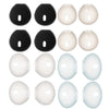 16x Compatible for AirPods Earphone Cover Anti-Slip Silicone Soft Replacement Sport Earbud Tips