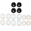 16x Compatible for AirPods Earphone Cover Anti-Slip Silicone Soft Replacement Sport Earbud Tips