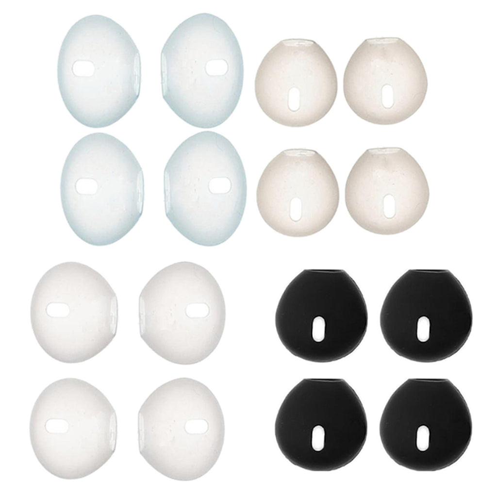 16x Compatible for AirPods Earphone Cover Anti-Slip Silicone Soft Replacement Sport Earbud Tips