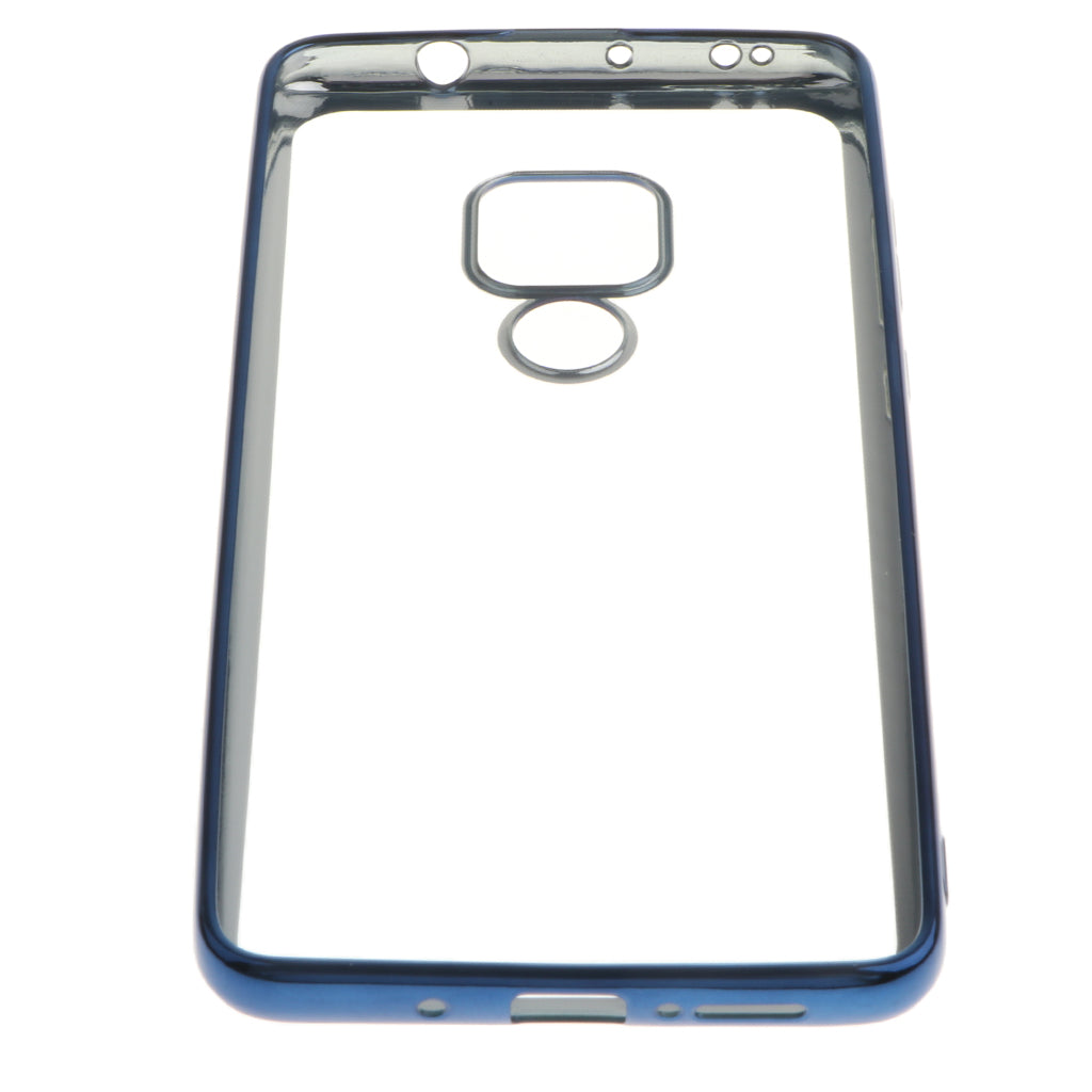 TPU Slim Soft Silicone Transparent Cover For Huawei Blue Mate 20