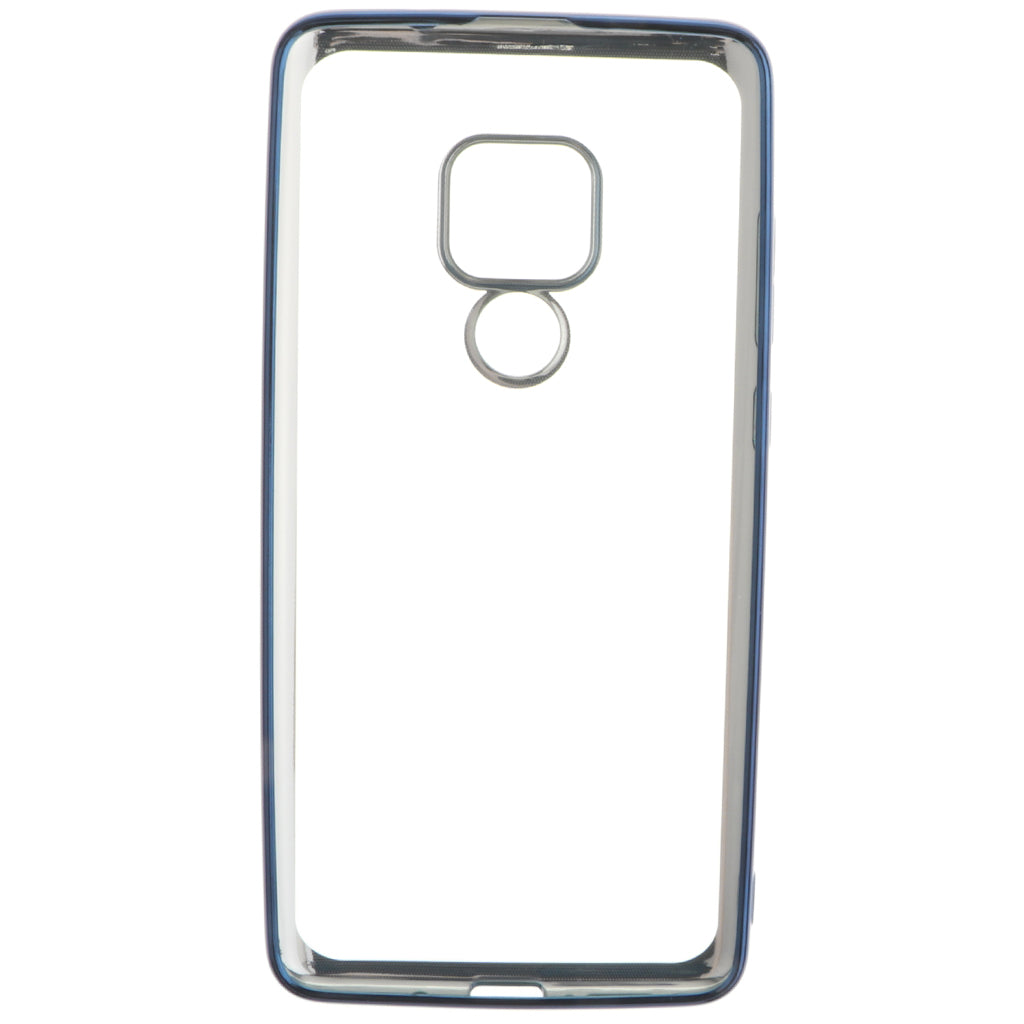 TPU Slim Soft Silicone Transparent Cover For Huawei Blue Mate 20