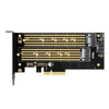 M.2 NVME SSD M-Key + B-key to PCI-e 3.0 x4 Host Controller Expansion Card