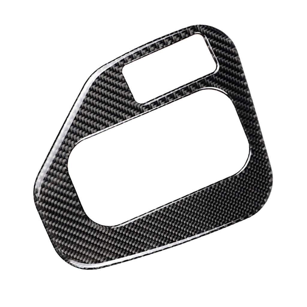 Carbon Fiber Gear Shift Control Panel Frame Cover Trim For BMW E39 LHD Car Interior Decorative Stickers