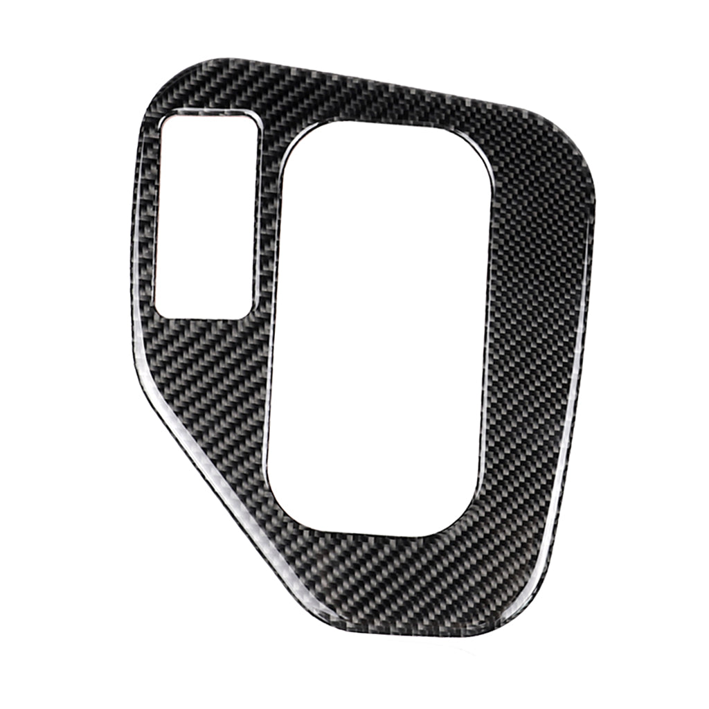 Carbon Fiber Gear Shift Control Panel Frame Cover Trim For BMW E39 LHD Car Interior Decorative Stickers