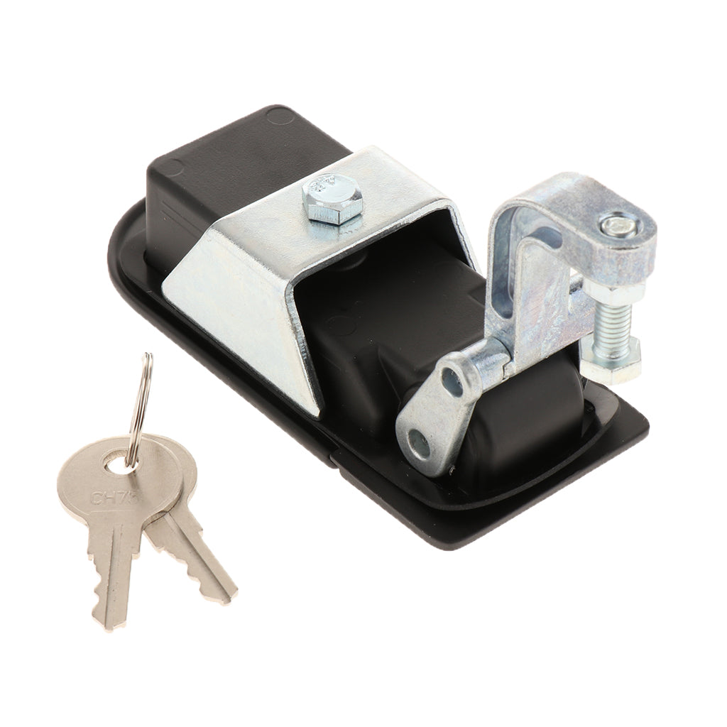 1PC Compression Latch Lock Horsebox Locker Doors Tack Box With 2 Keys