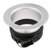 152mm AD-PF Studio Speedring Insert Adapter Convertor for Profoto Monolight Flash Black+Silver