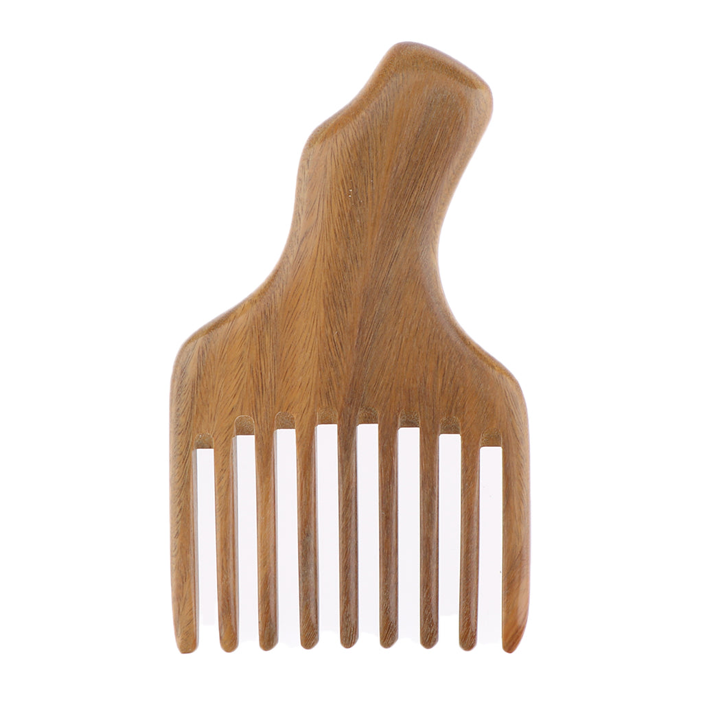 4.7 inch Detangle Wood Lift Hair Pick Comb Wigs Braid Afro Hair Pro Pocket Brush