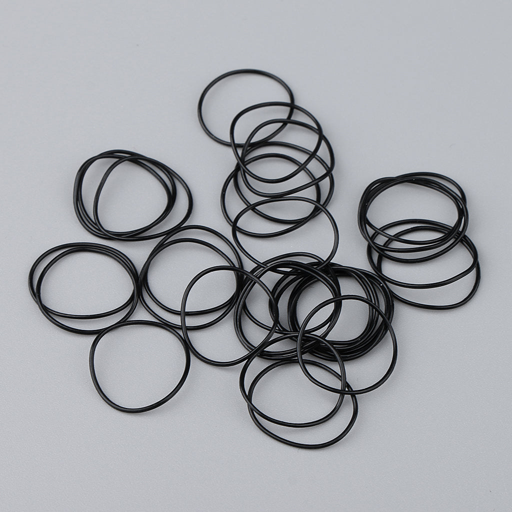 750Pcs O Ring Watch Back Gasket Rubber Seal Washers Set Replacement  0.7mm