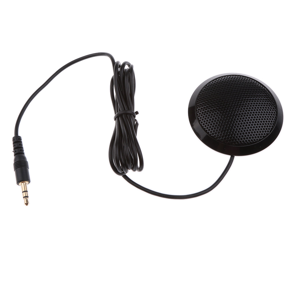 3.5mm Boundary Omnidirectional Desktop Condenser Microphone Black