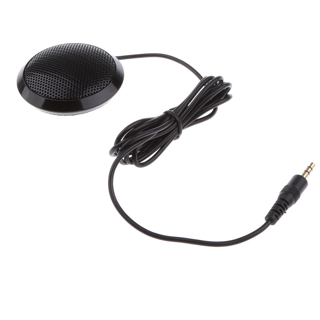 3.5mm Boundary Omnidirectional Desktop Condenser Microphone Black