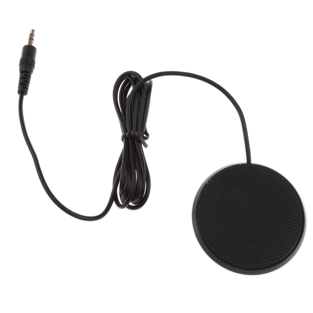 3.5mm Boundary Omnidirectional Desktop Condenser Microphone Black