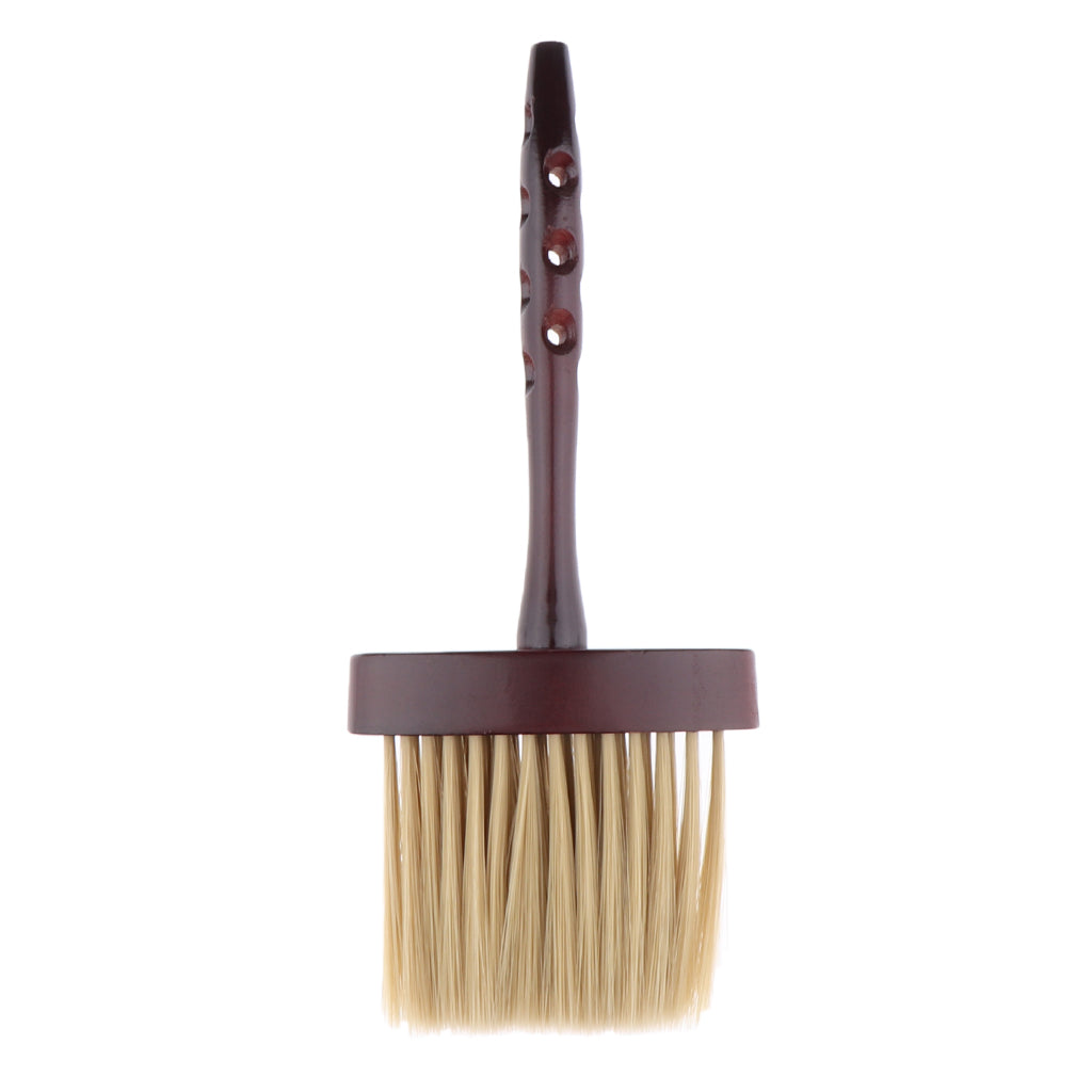 Vintage Style Professional Salon Barber's Neck Duster Dust Cleaning Brush - Hair Length 7.5 cm