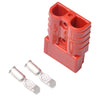 1 Pair Red Caravan Winch 50AMP Battery Quick Connector Plugs with Terminals