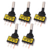 High Quality 5Pcs BBT Marine Grade Lighted LED On/Off 20 amp Toggle Switches