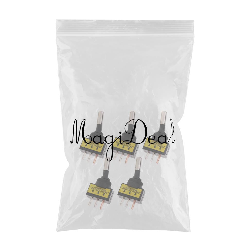 High Quality 5Pcs BBT Marine Grade Lighted LED On/Off 20 amp Toggle Switches