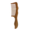 Wide Teeth Comb Wood Detangling Comb ,Wooden Hair Brush ,Sandalwood No-Static Wooden Comb