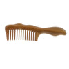 Wide Teeth Comb Wood Detangling Comb ,Wooden Hair Brush ,Sandalwood No-Static Wooden Comb