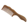 Wide Teeth Comb Wood Detangling Comb ,Wooden Hair Brush ,Sandalwood No-Static Wooden Comb