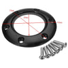 Steering Wheel Horn Retainer Ring Black Chrome with 6 Bolts