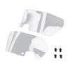 Motorcycle Left Right Wind Deflectors Scratch Resistant Set for BMW R1200GS - Clear