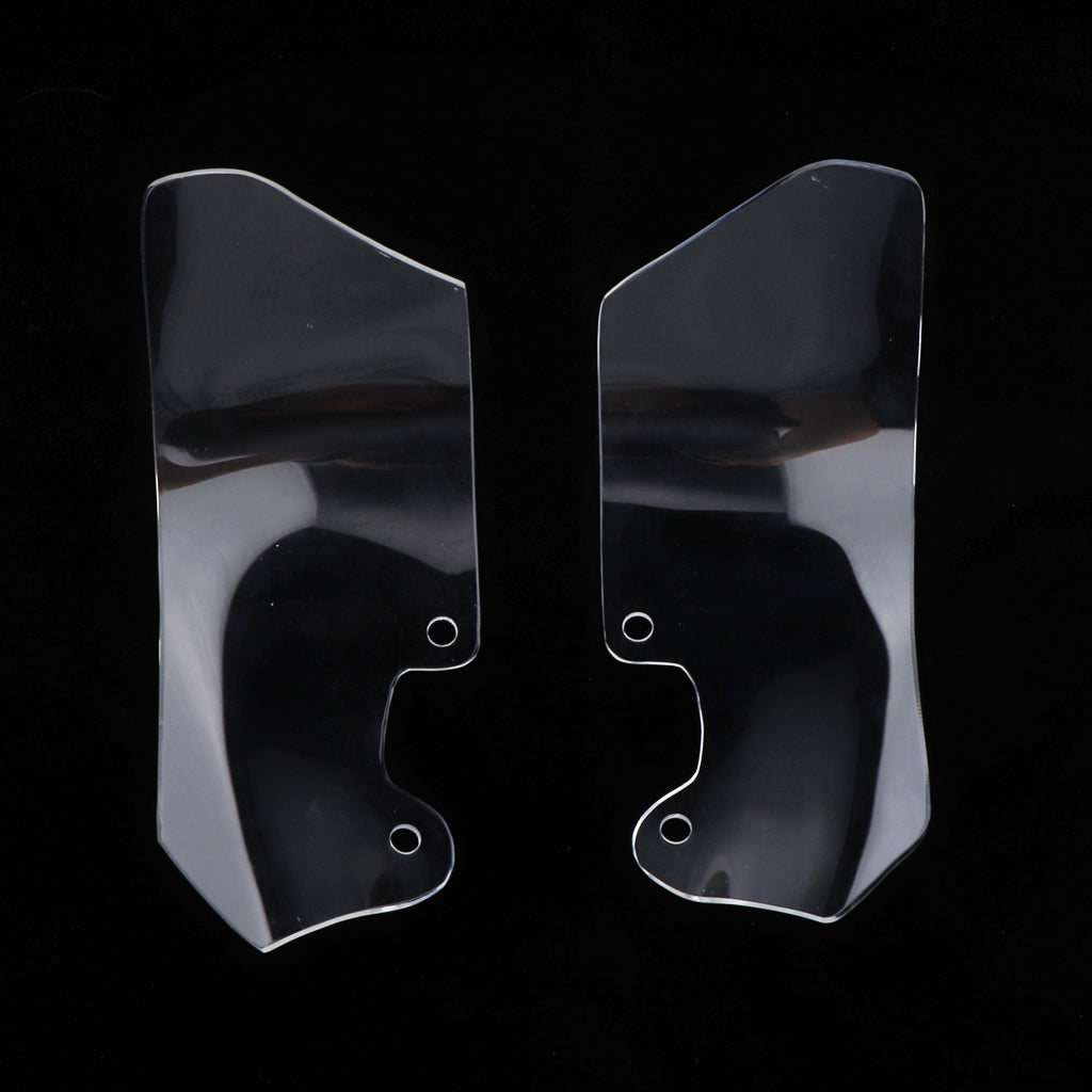 Motorcycle Left Right Wind Deflectors Scratch Resistant Set for BMW R1200GS - Clear