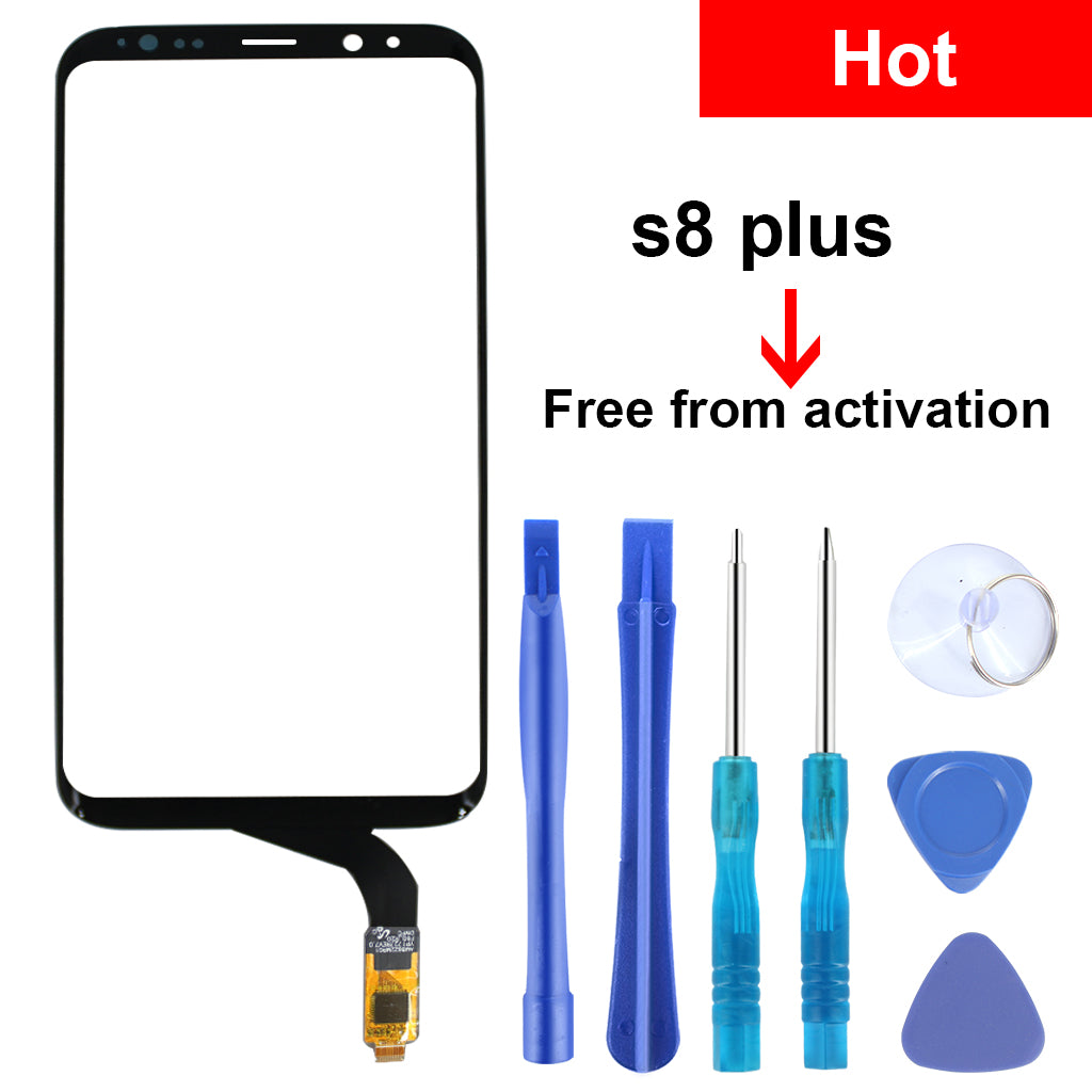 Screen Replacement Repair Kits, Display Touch Screen Digitizer Frame for Galaxy S8 Plus