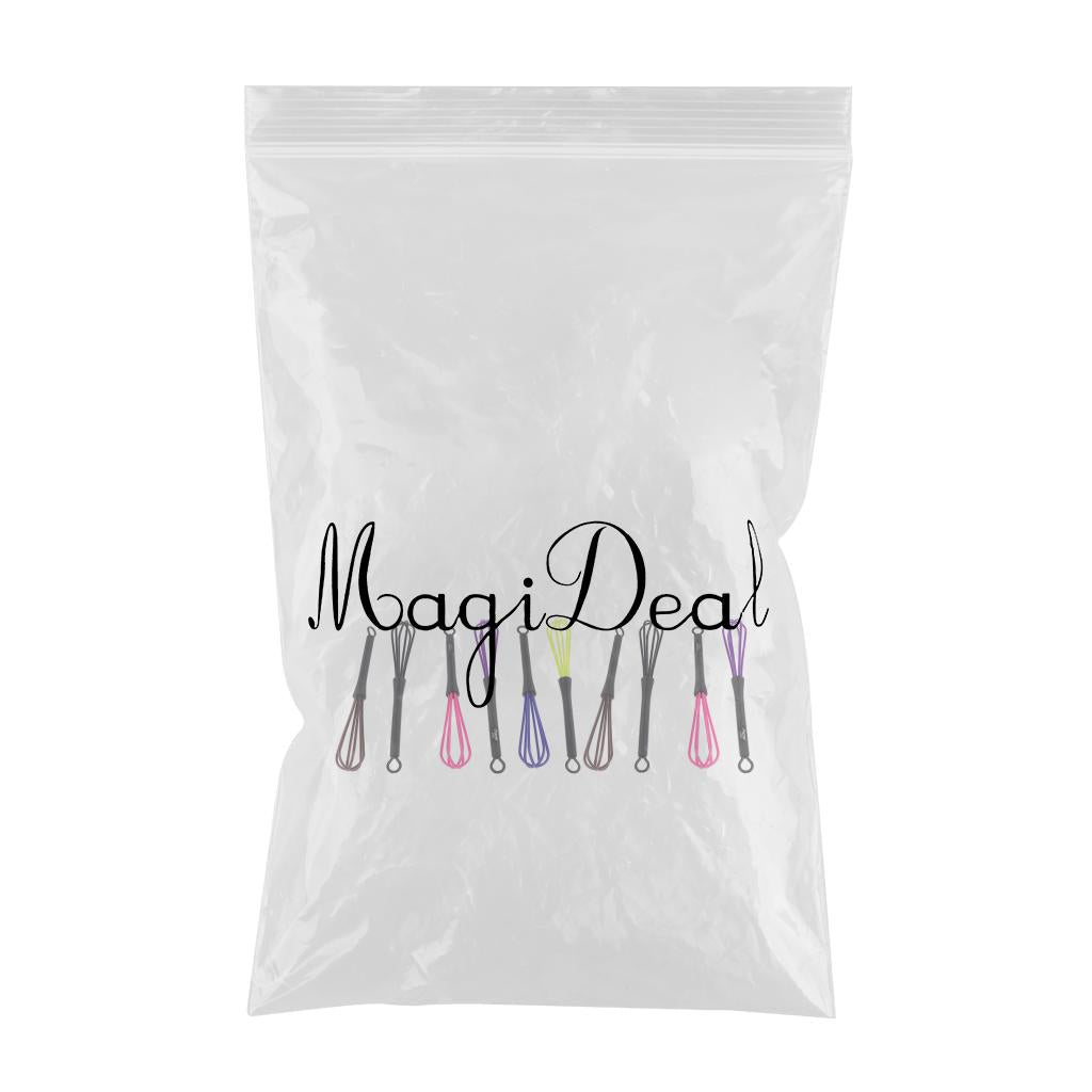 10x Salon Hairdressing Hair Tint Dye Color Cream Stirrer Whisk Mixer Beater