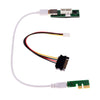 Extender Cable 4pin PCI-E PCI Express Extension1X Riser-Card Power USB