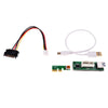 Extender Cable 4pin PCI-E PCI Express Extension1X Riser-Card Power USB