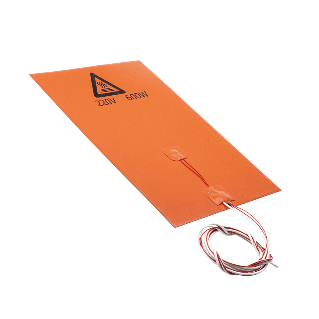 600W/220V 200*300mm Silicone Heater Pad Heating Mat Hot Bed For 3D Printer