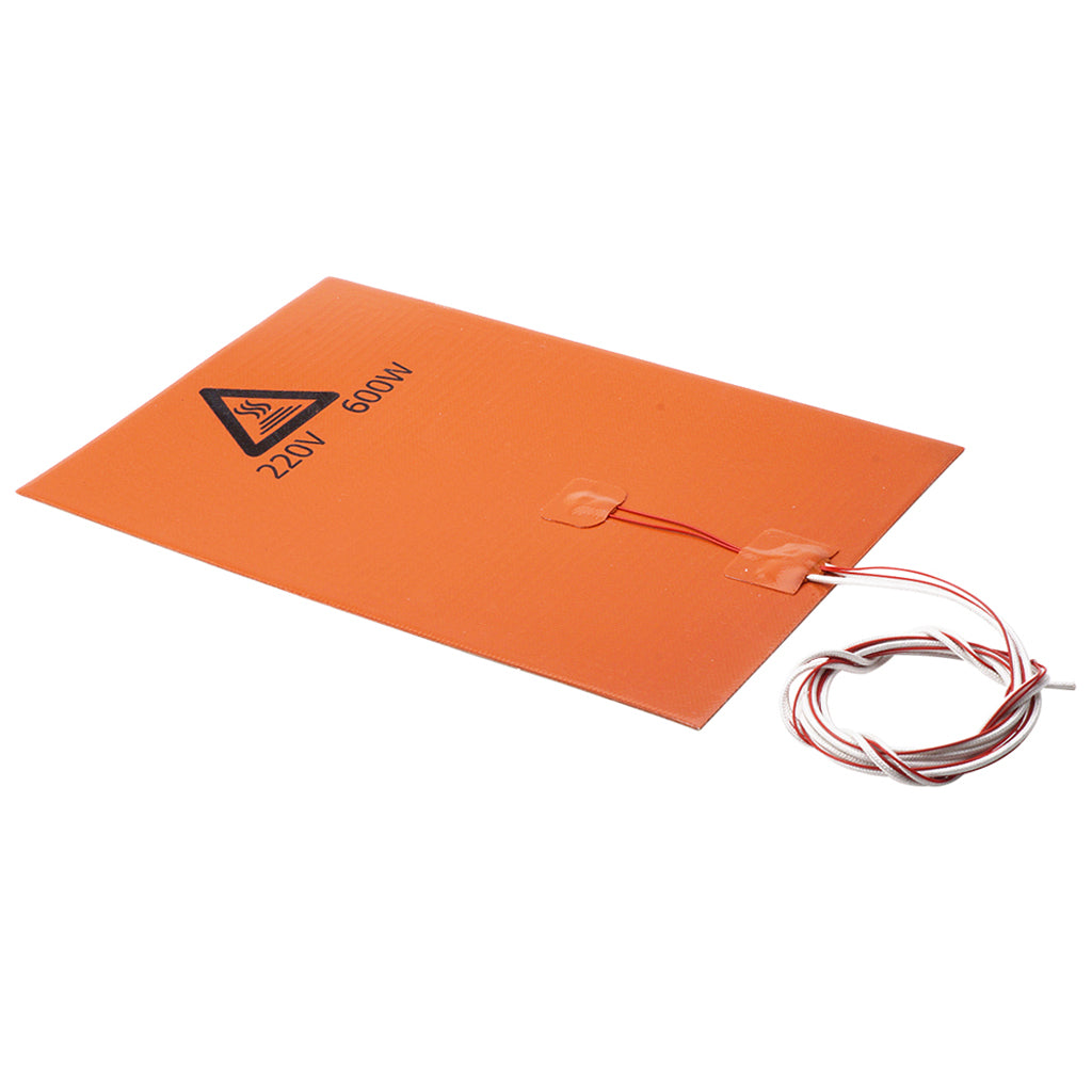 600W/220V 200*300mm Silicone Heater Pad Heating Mat Hot Bed For 3D Printer