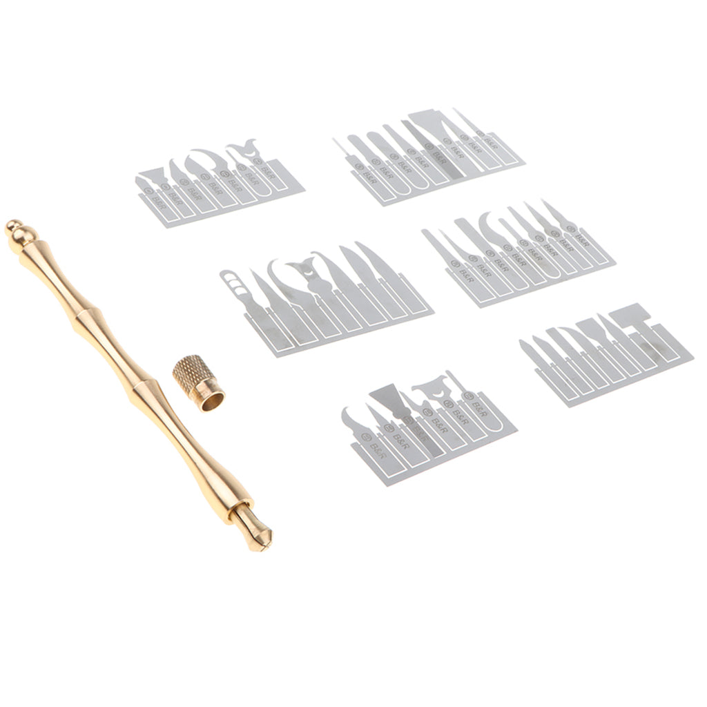 43 In 1 CPU BGA Chip Remove Tool Set Repair Blade For Mobile Phone